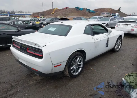 2022 Dodge Challenger Gt Awd from USA, damaged, VIN 2C3CDZKGXNH200536